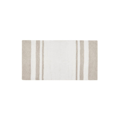 Spa Cotton Reversible Bath Rug - Taupe