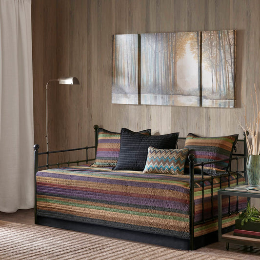 Yosemite 6 Piece Reversible Daybed Cover Set - Multi