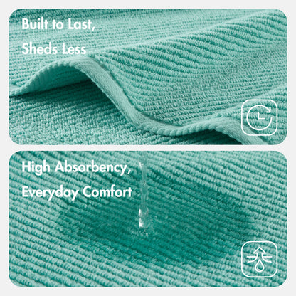 Diagonal Ribbed - Turquoise