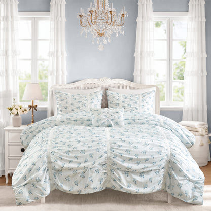 Anabelle Comforter Set - Blue
