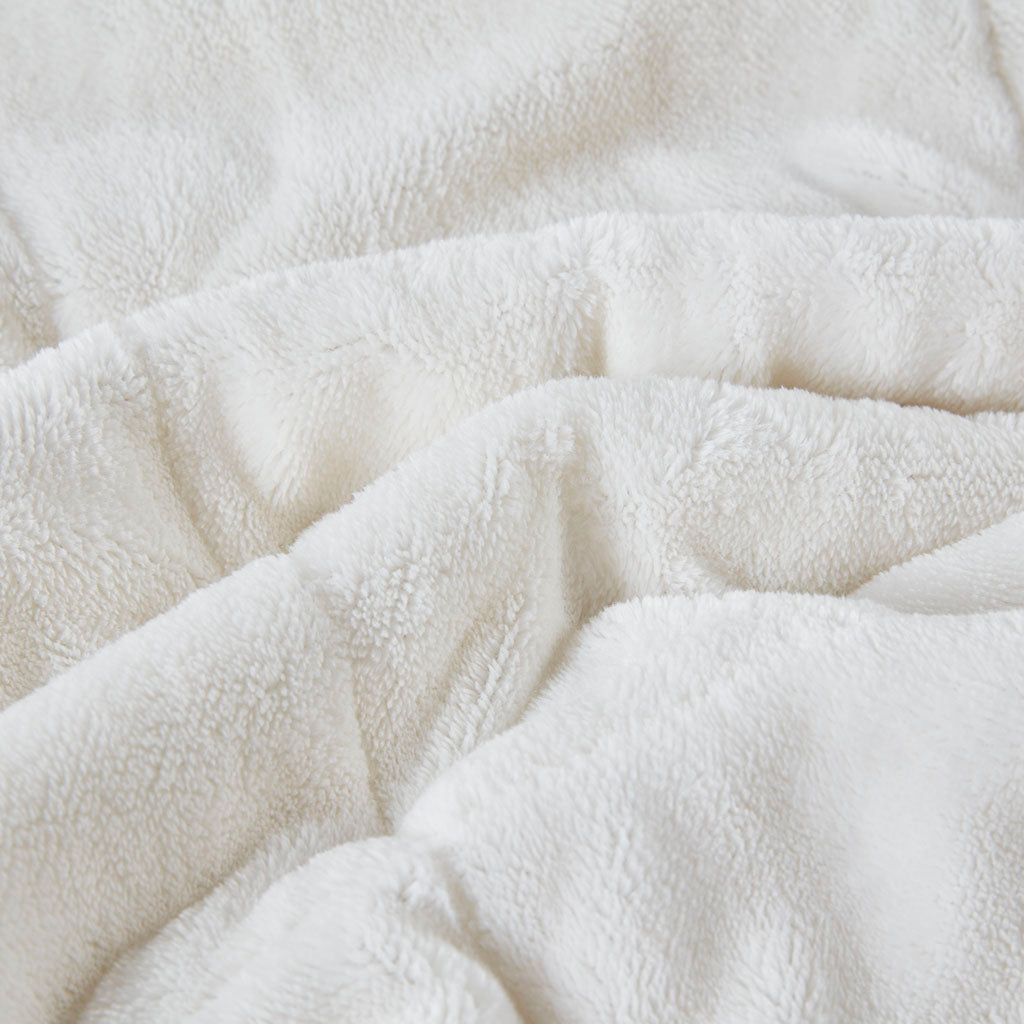 Coleman Reversible HeiQ Smart Temperature Down Alternative Blanket - Ivory