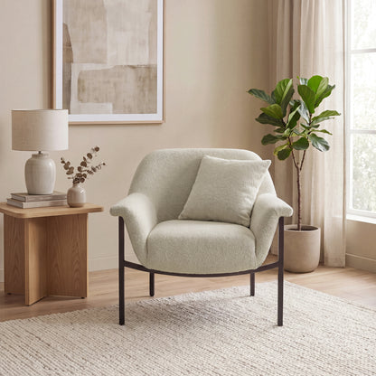 Sabrina Accent Chair - Beige