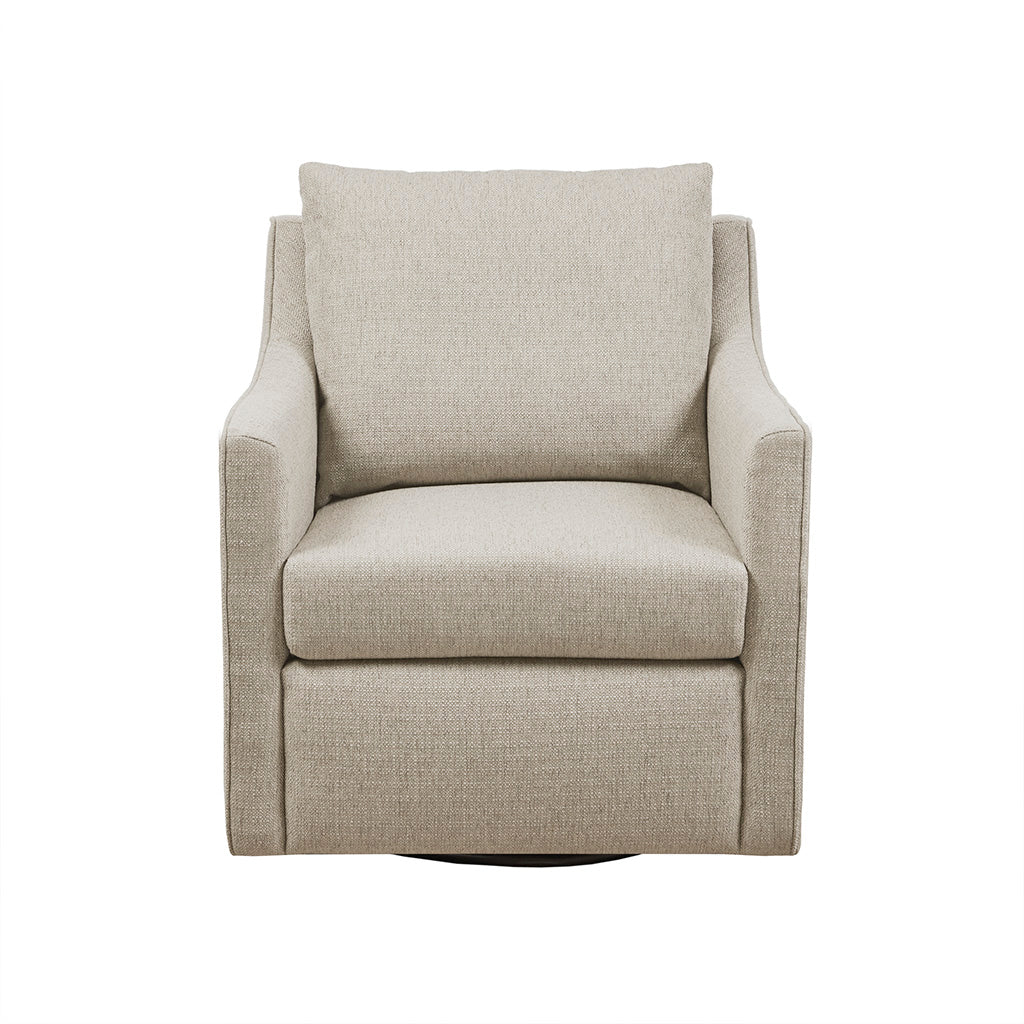 Christian Swivel Armchair - Natural