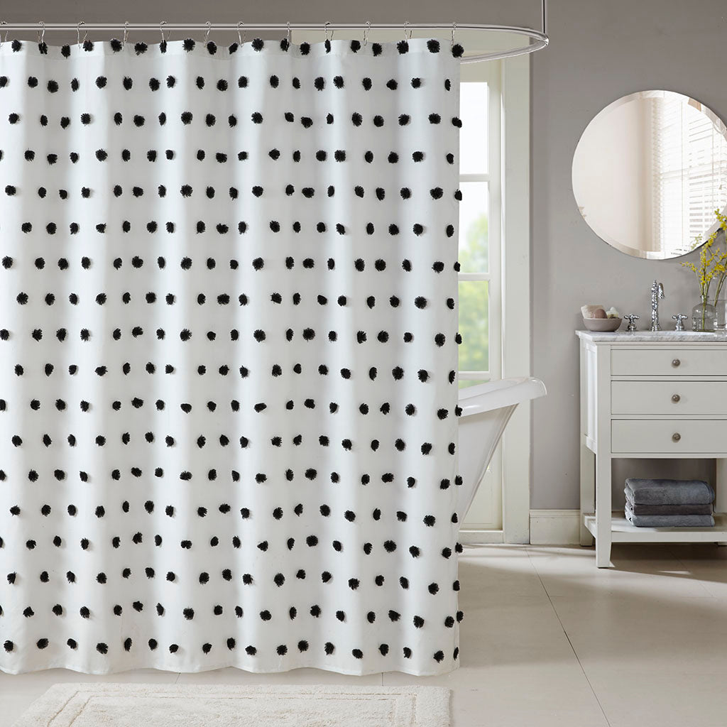 Sophie Shower Curtain - Black