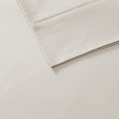 300 Thread Count 100% Organic Cotton Deep Pocket Sheet Set - Ivory