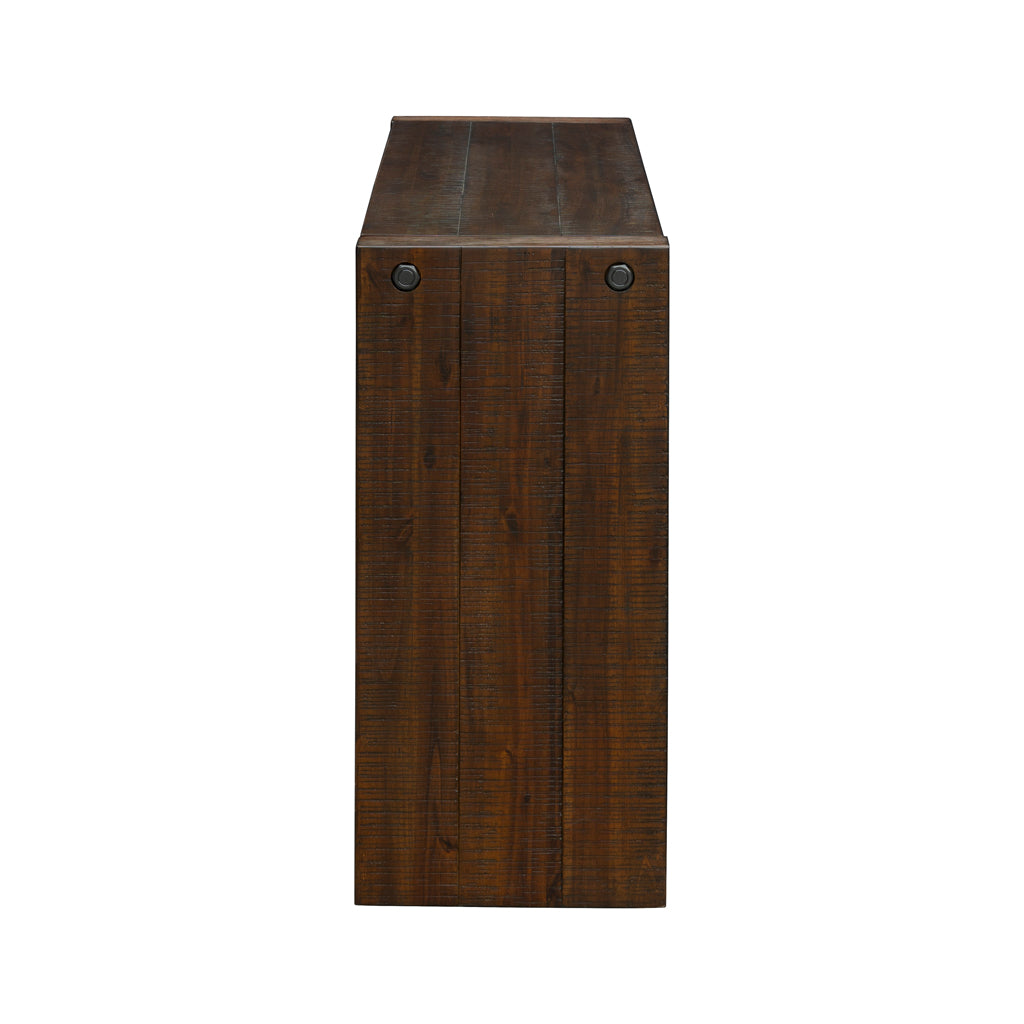 Monterey Counter-Height Wood Console Table (54"W) - Brown