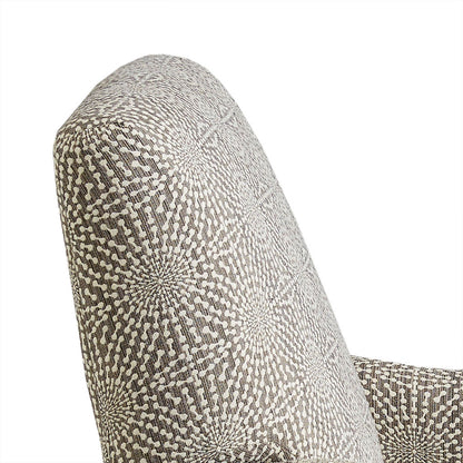 Hoffman Push Back Recliner - Beige Multi