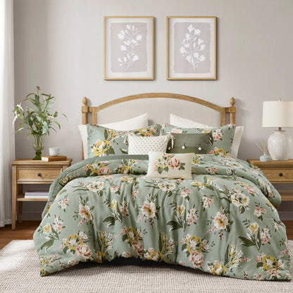 Salara Comforter Set - Green