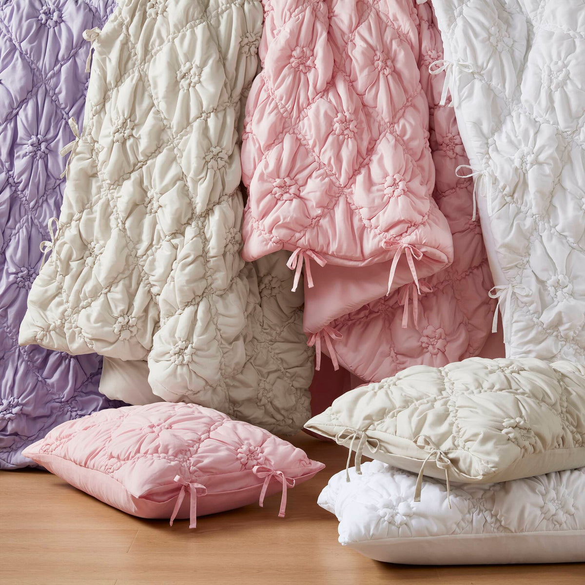 Lily Comforter Set - Purple