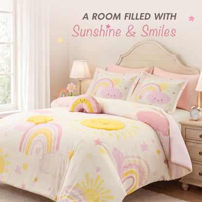 Sunshine Comforter Set - Pink