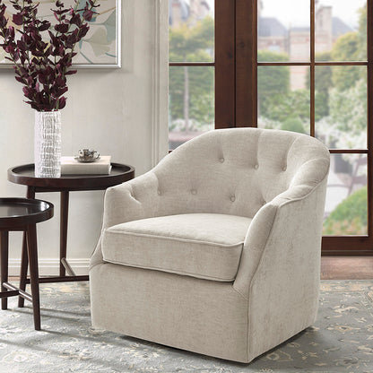 Calvin Swivel Chair - Natural
