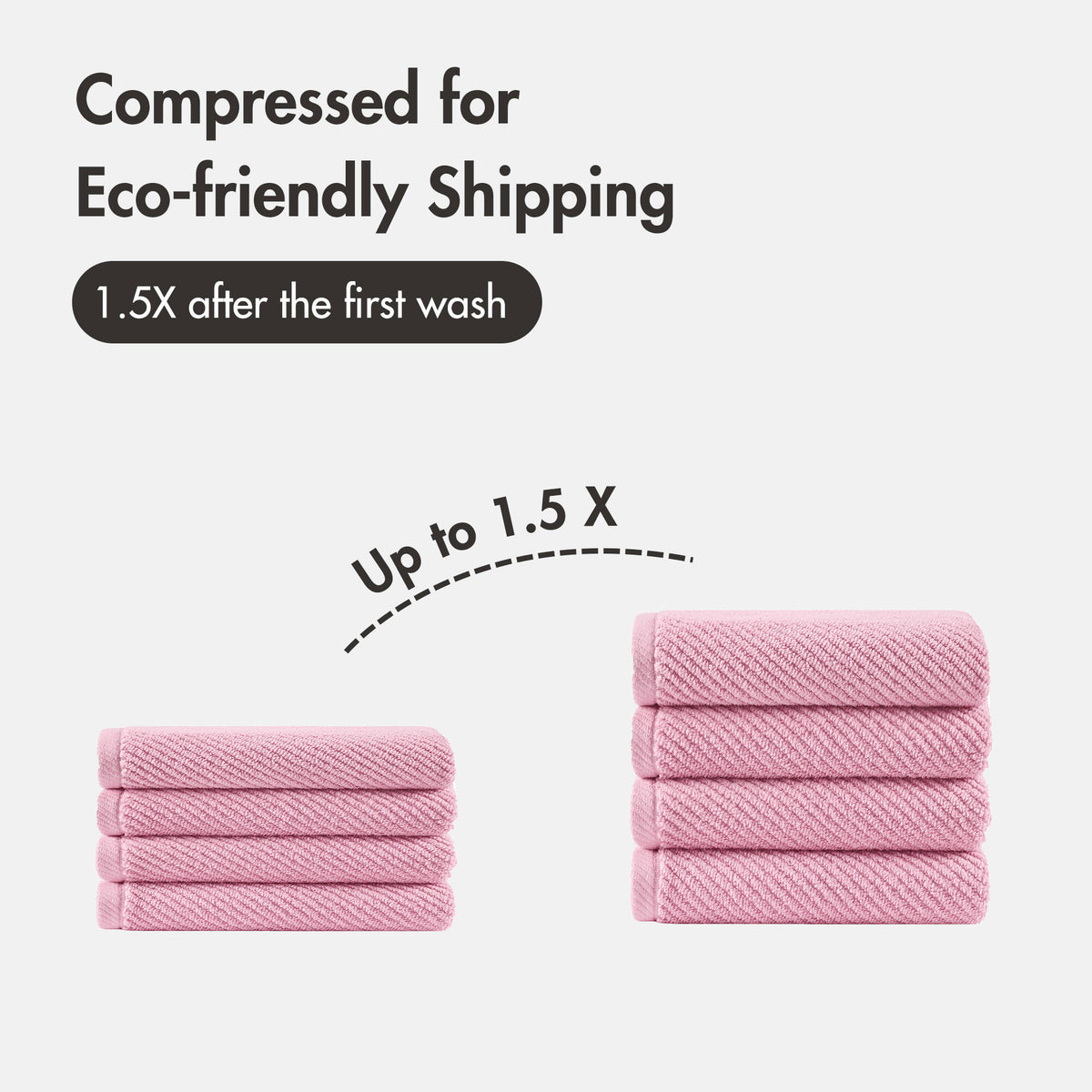 Diagonal Ribbed - Pink