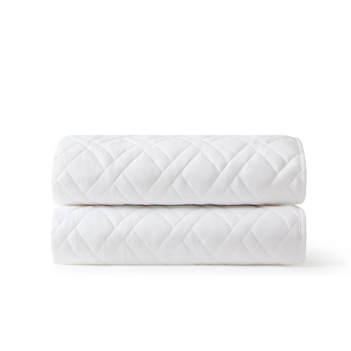 Plain Weave Premium Coverlet - White