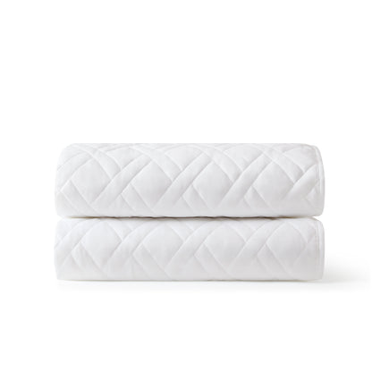 Plain Weave Premium Coverlet - White
