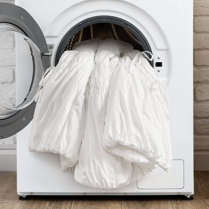 Mia Comforter Set - White