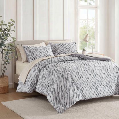 Nixon Comforter Set - Grey