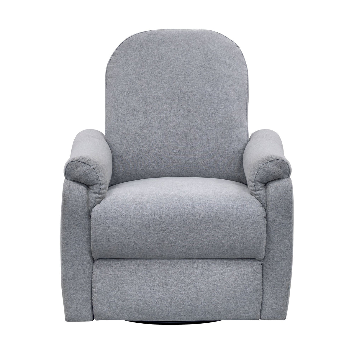 Elio Power Recliner 3-in-1 with Swivel, Glider, Charging Station - Light Grey