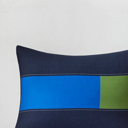 Morris Stripe Printed Comforter Set - Multi