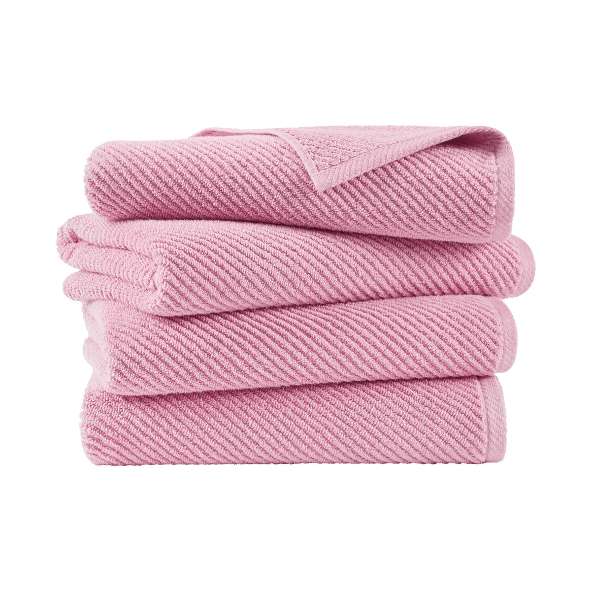 Diagonal Ribbed - Pink