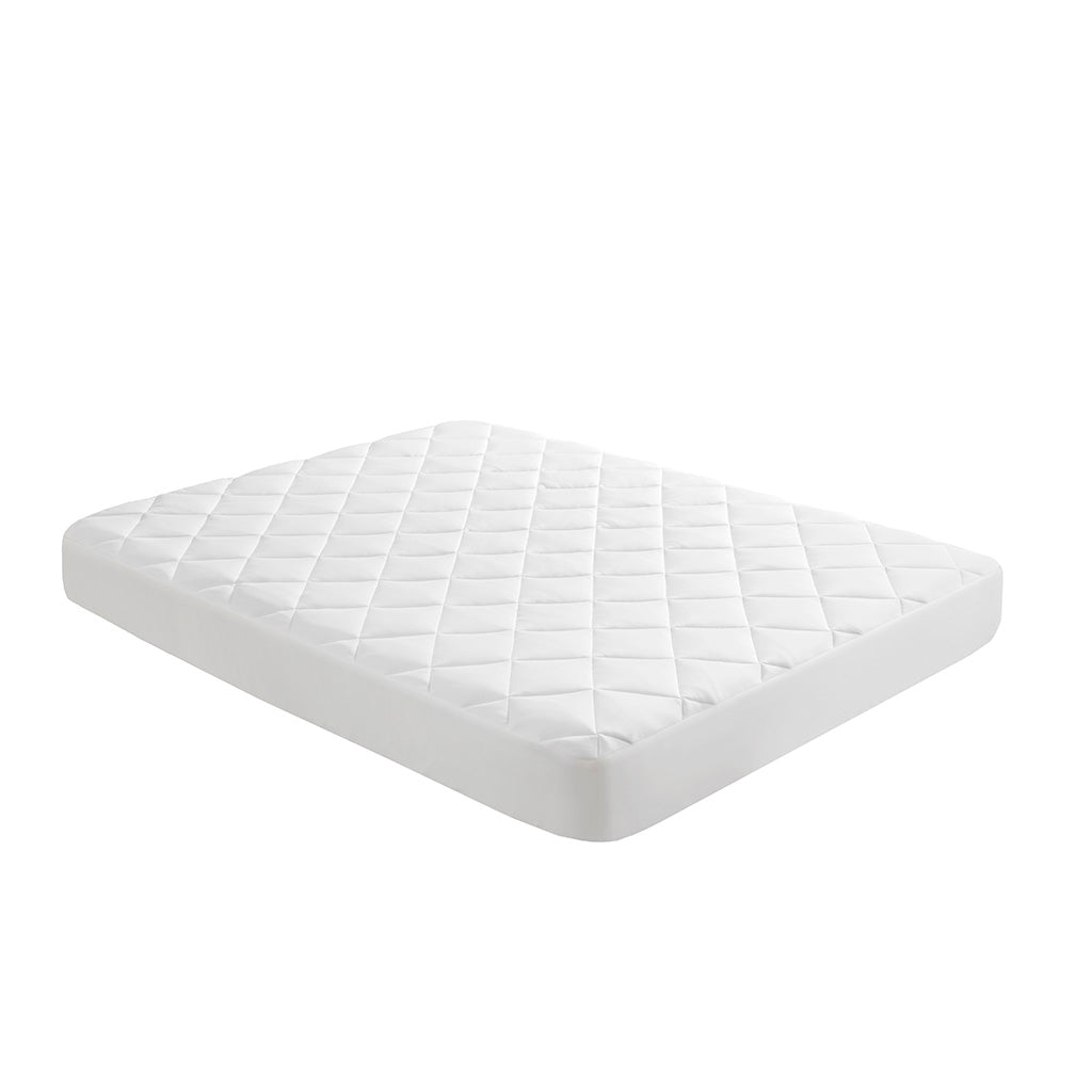 Cooling Touch Overfilled Deep Pocket Mattress Pad - White