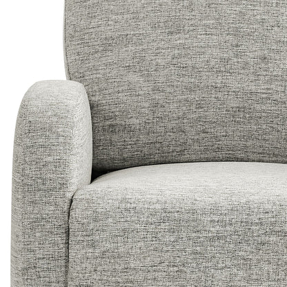 Raylin Upholstered Push Back Recliner - Grey