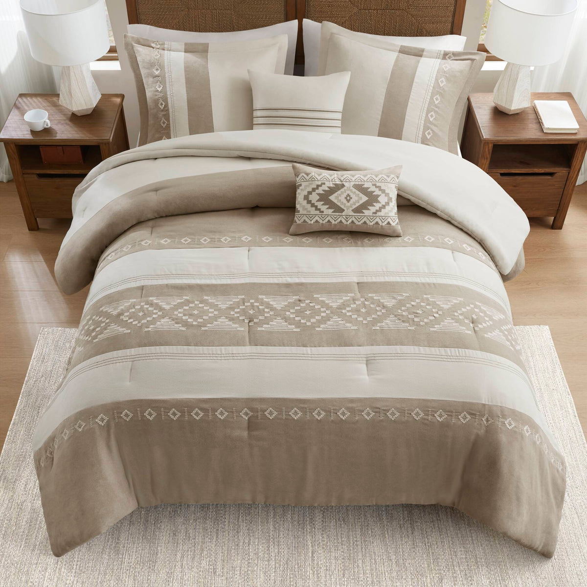 Sutherland Bedding Collection - Taupe