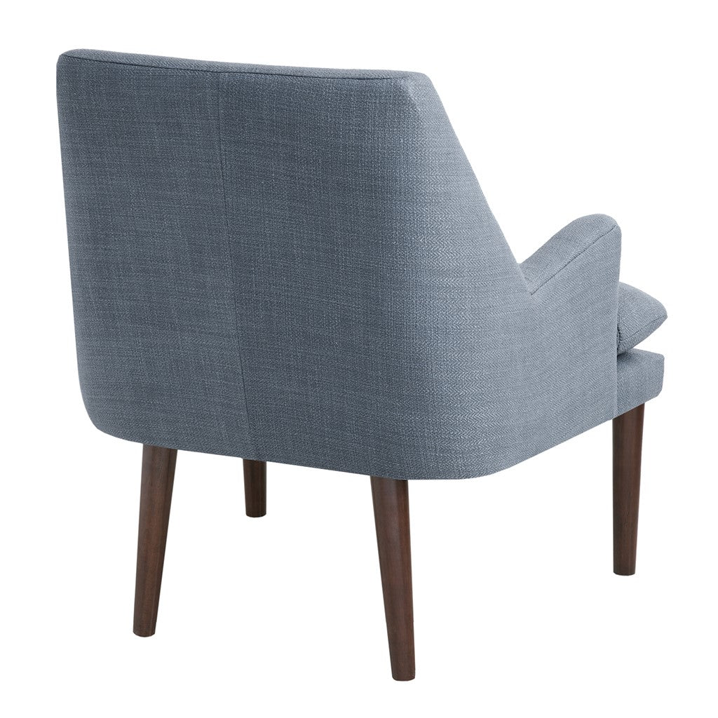 Taylor Mid-Century Blue Accent Chair
