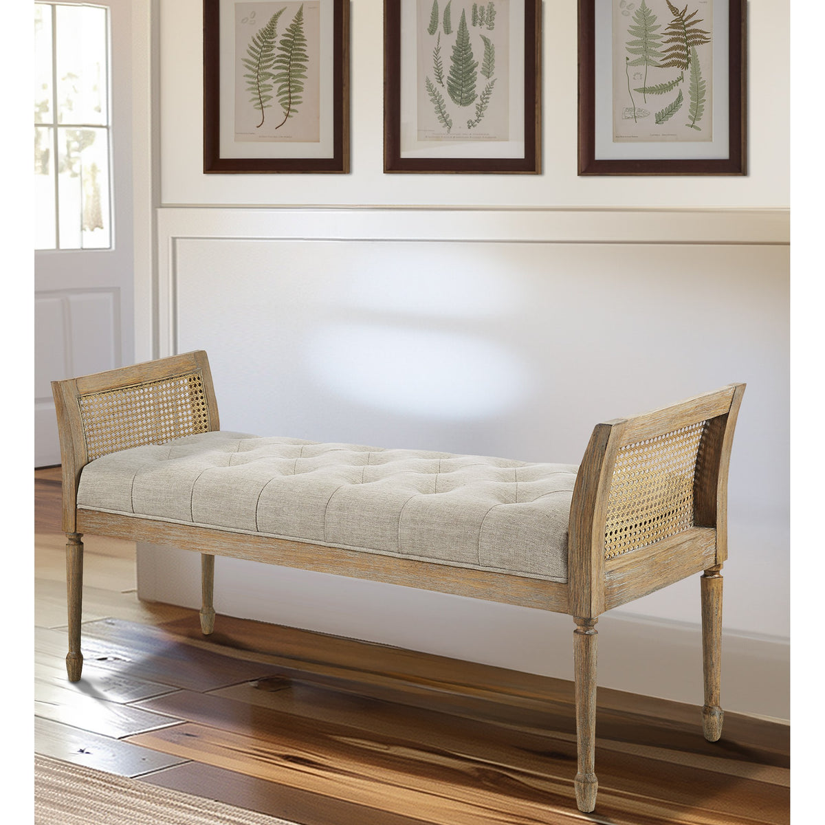 Isla Accent Bench - Natural