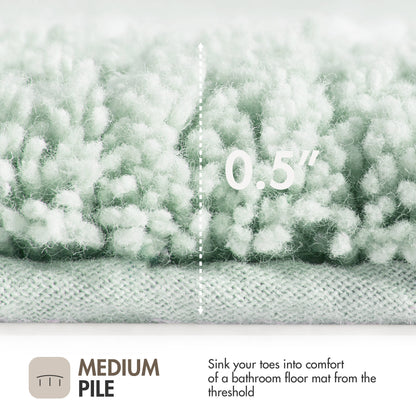 Evan Cotton Tufted Bath Rug - Seafoam