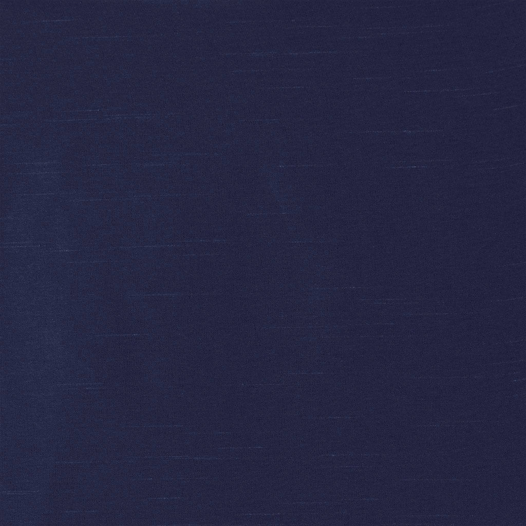 Emilia Lightweight Faux Silk Valance With Beads - Navy