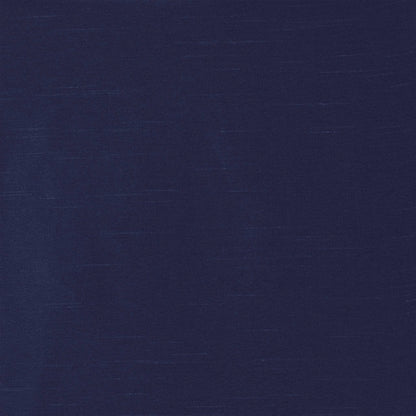Emilia Lightweight Faux Silk Valance With Beads - Navy