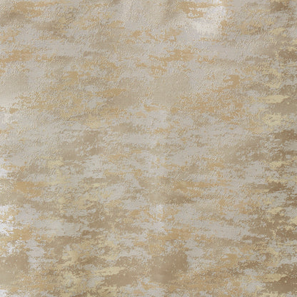Cassius Jacquard Lined Total Blackout Rod Pocket/Back Tab Curtain Panel - Gold
