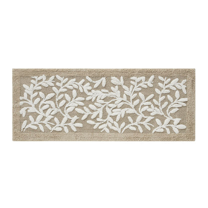 Serene Cotton Tufted Bath Rug - Natural