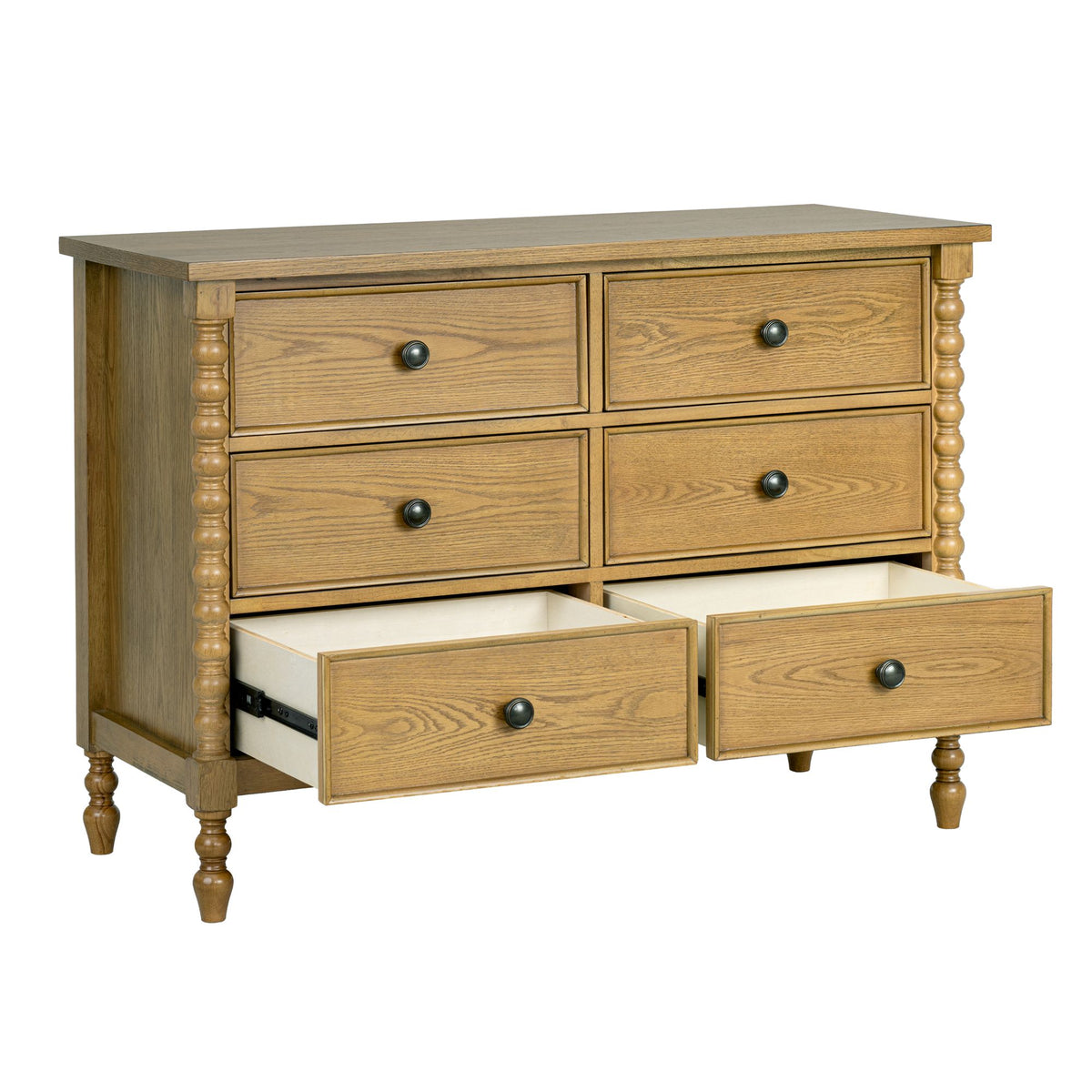 Beckett 6-drawer dresser (46"W) - Natural
