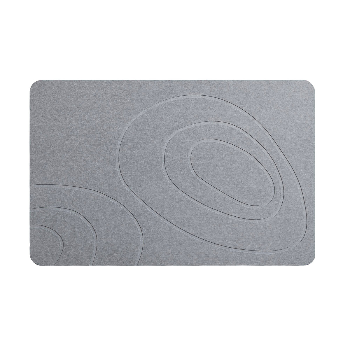 Diatom Bath Mat - Pebble Grey