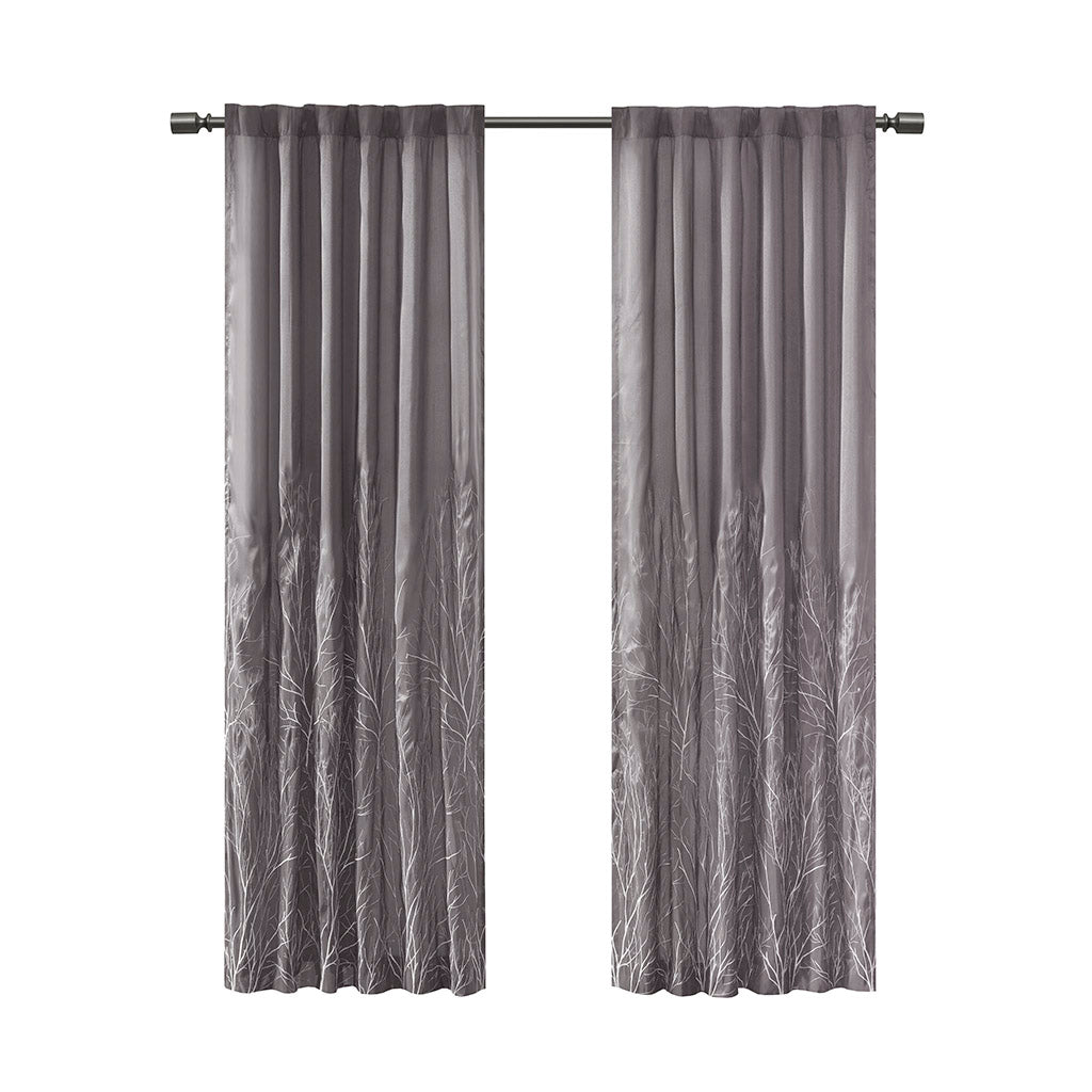 Andora Curtain Panel - Grey