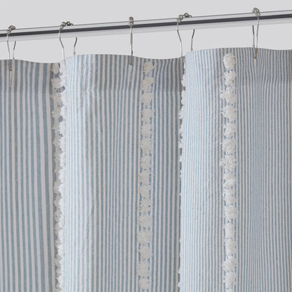 Anslee Shower Curtain - Blue