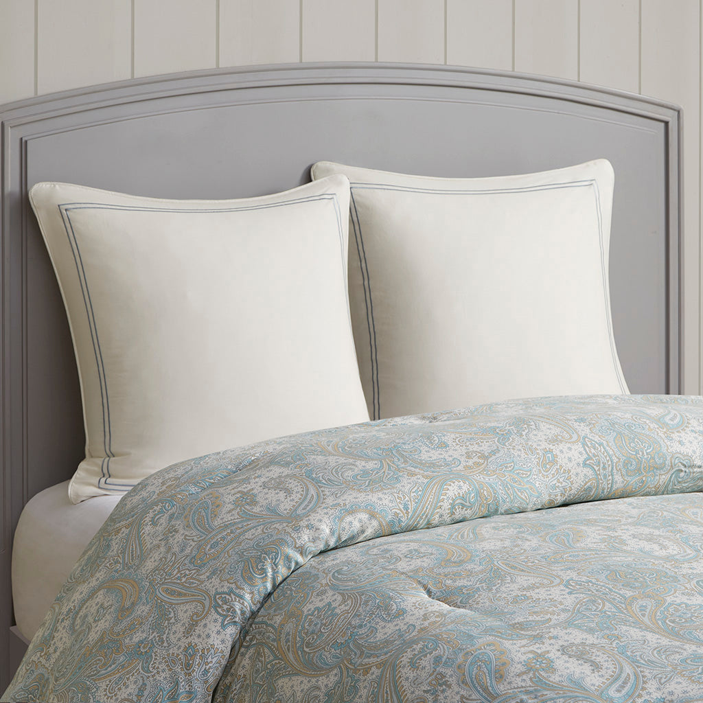 Chelsea Cotton European Sham - Ivory