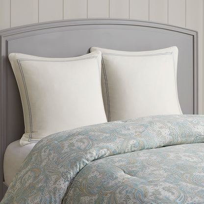 Chelsea Cotton European Sham - Ivory