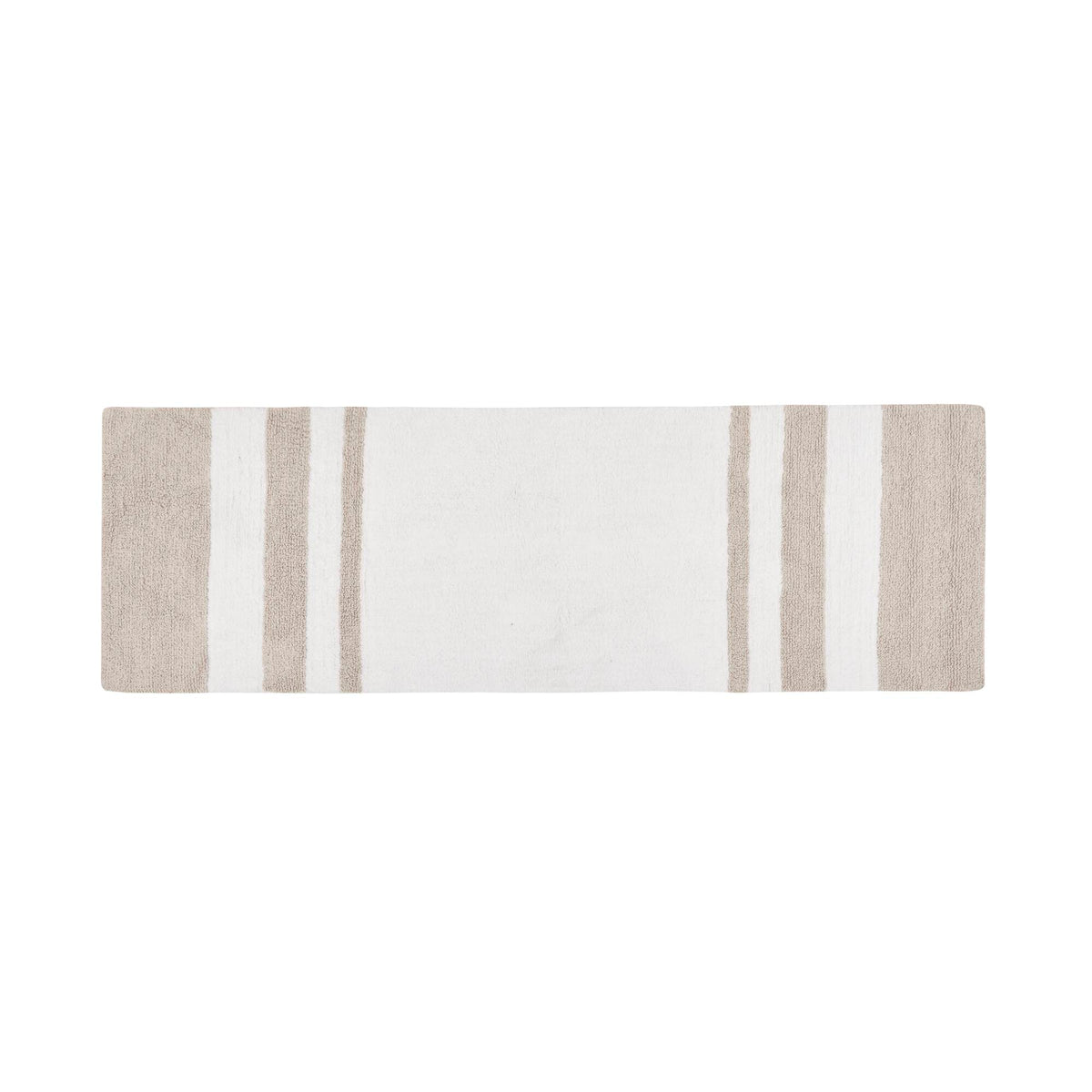Spa Cotton Reversible Bath Rug - Taupe