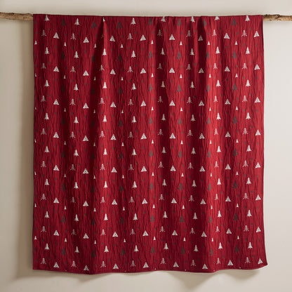Winter Coverlet Mini Set - Red