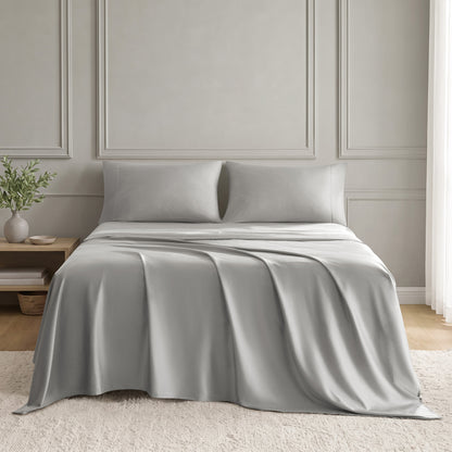 Tencel Cotton Sheets - Dove Grey