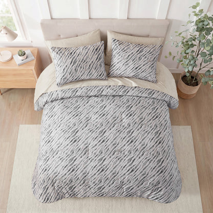 Nixon Comforter Set - Grey