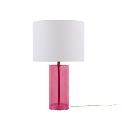 Neonova Glass Table Lamp - Pink