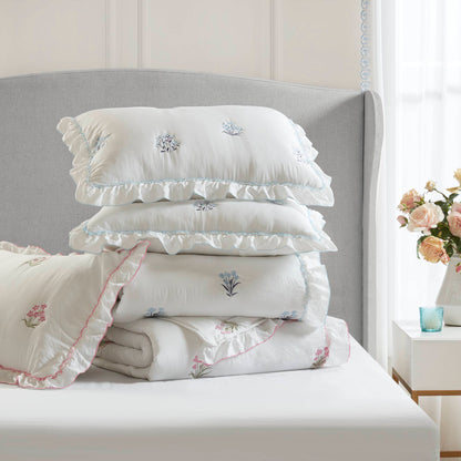 Aglaia Quilt Set - Pink