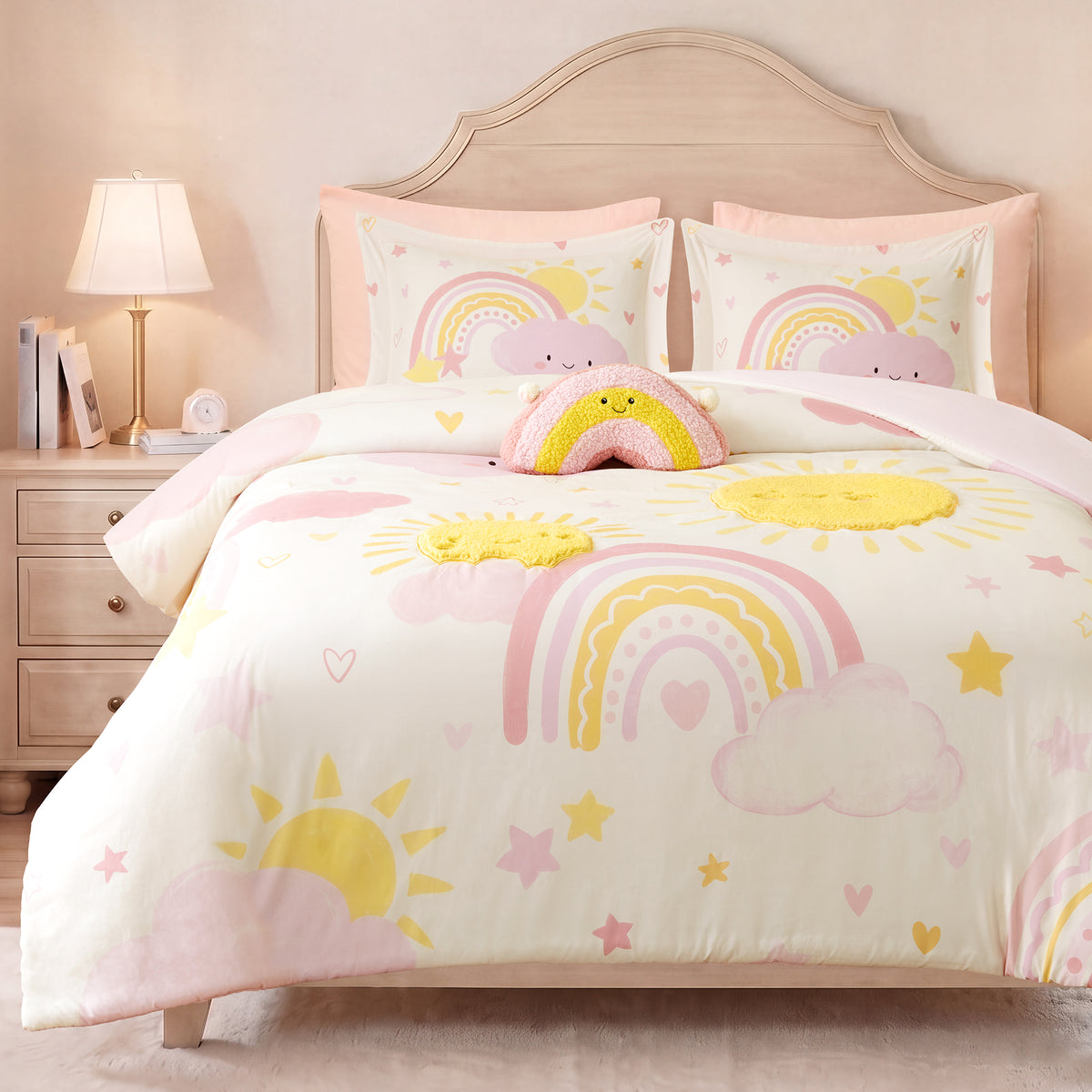 Sunshine Comforter Set - Pink