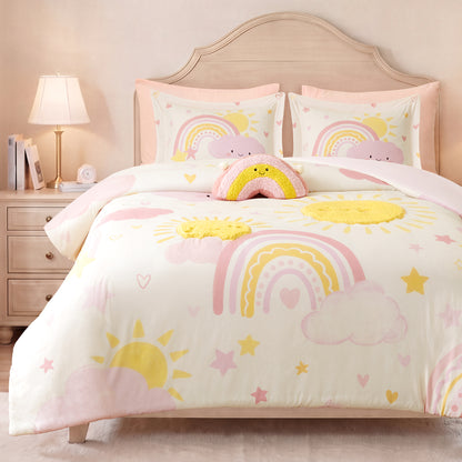 Sunshine Comforter Set - Pink
