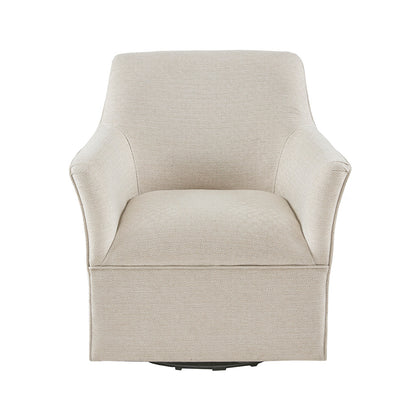 Augustine Swivel Glider Chair - Cream