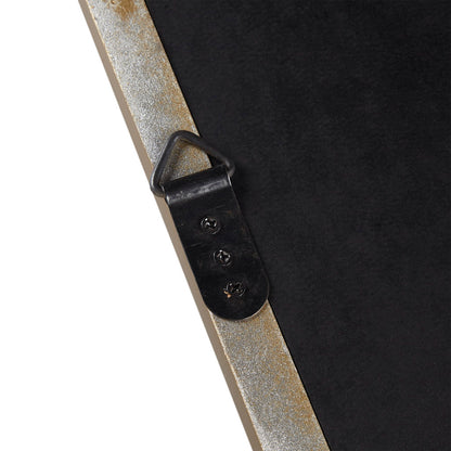 Adelaide Gold Scalloped Wood Wall Mirror - Gold