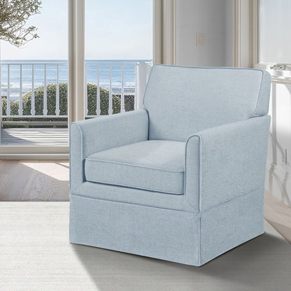 Paula Accent Armchair - Light Blue